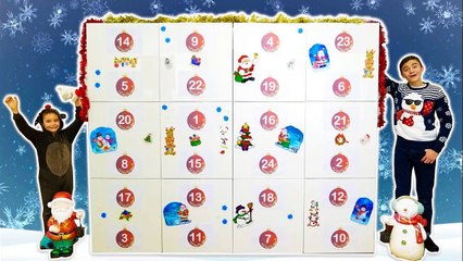 CALENDRIER DE L'AVENT GÉANT XXL - JOUR 1