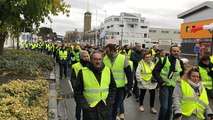 Les Gilets jaunes manifestent depuis 7h30 ce matin