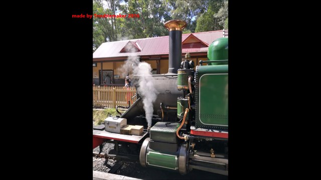 Mit der Dampflok in Australien, Xing Australia by steam locomotive