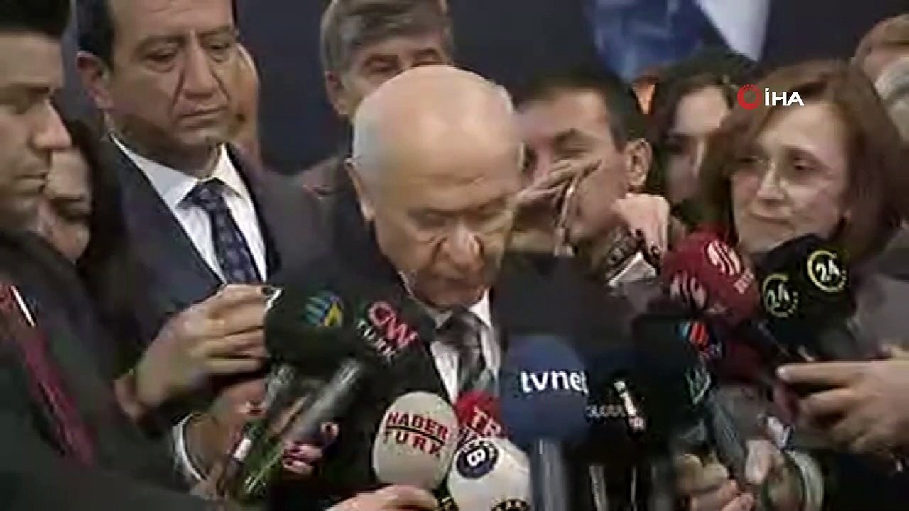 MHP Genel Başkanı Bahçeli:  'Şu ana kadar ki gelişmeler olumludur. Cumhur İttifakı iyi gidiyor'