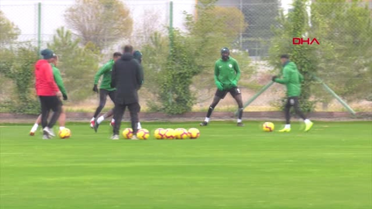 Spor Atiker Konyaspor, Trabzonspor Maçının Hazırlıklarına Ara Vermeden Başladı