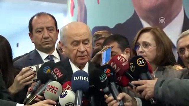 Bahçeli: 'Cumhur İttifakı içinde gönül vardır, ülke sevdası vardır, karşılıklı saygı vardır. Saygı kavramı içinde jestler de olabilir' - ANKARA