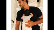 Neha Dhupia's Baby Mehr with Dad Angad Bedi Photo Going Viral | Filmibeat Telugu