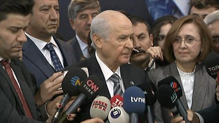 Bahçeli'den 'İttifak' Açıklaması
