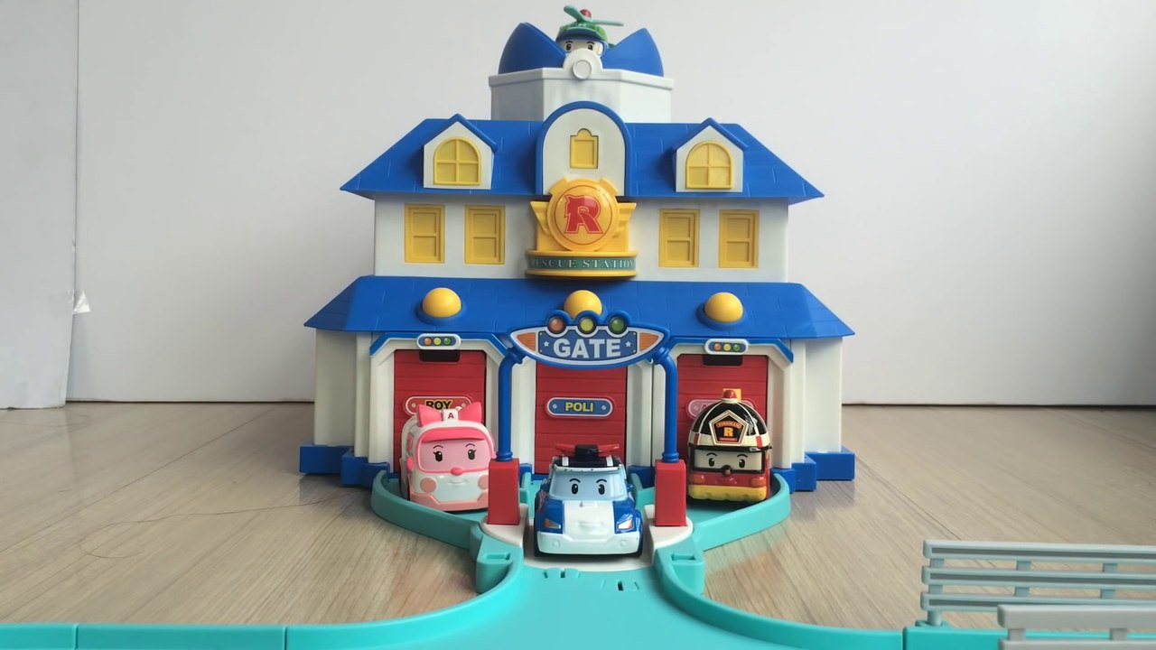 Robocar poli headquarter store playset