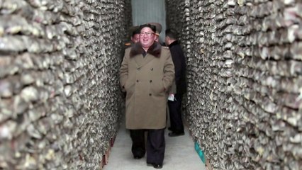 김정은 위원장, 동해안 어업기지 시찰 / YTN