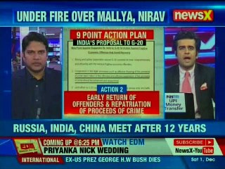 G20 summit: India presents 9-point agenda on fugitive economic offenders