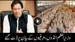 PM Imran Khan responds to critics mocking his chicken plan