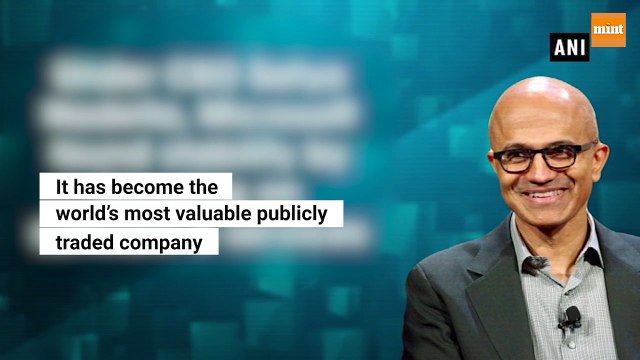 Microsoft surpasses Apple as most valuable public company