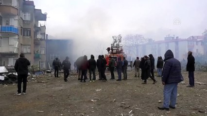 Ortahisar'da apartmanda yangın - TRABZON