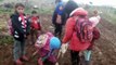 Siverek'te şiddetli yağış sele neden oldu...Selde mahsur kalan çocukları taşıyan kepçe çamura saplandı