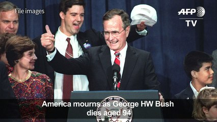 George H.W. Bush dies
