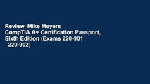 Review  Mike Meyers  CompTIA A  Certification Passport, Sixth Edition (Exams 220-901   220-902)