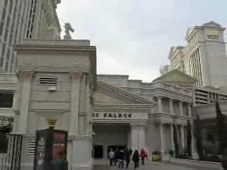Caesar Palace Exterior Tour in Las Vegas