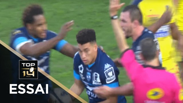 TOP 14 - Essai Yvan REILHAC (MHR) - Montpellier - Clermont - J11 - Saison 2018/2019