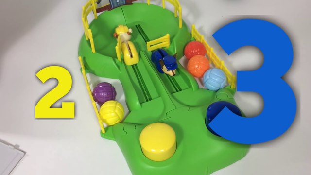 LEARN TO COUNT with PAW PATROL Pup Racers Family Game - Preschool Numbers || Keith's Toy Box