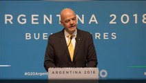 It's football not a war - Infantino condemns fan violence