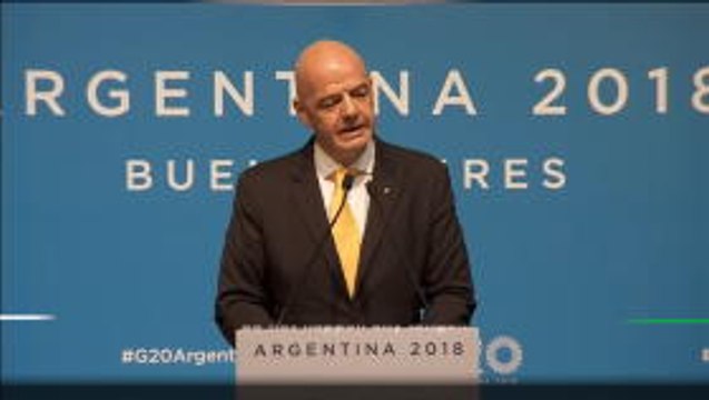 It's football not a war - Infantino condemns fan violence