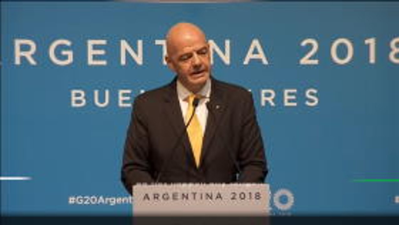 It's football not a war - Infantino condemns fan violence