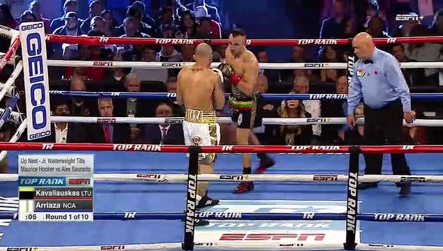 Egidijus Kavaliauskas vs Roberto Arriaza 2018-11-16