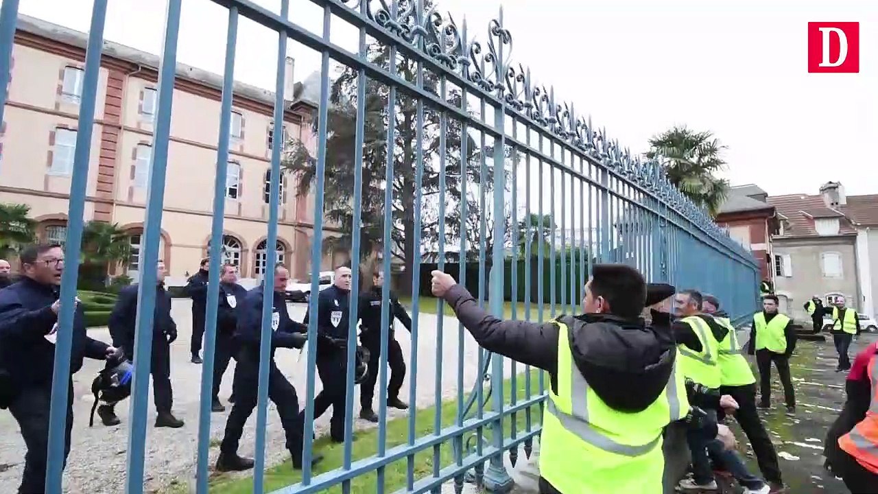 Tarbes: la manif tourne à la guérilla