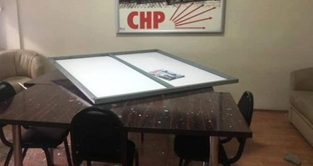 CHP İlçe Başkanlığına Saldıran Zanlı CHP'li Çıktı