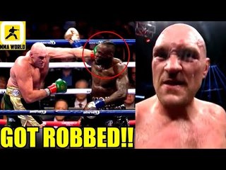 MMA Community Slams the Split Decision Draw in Deontay Wilder vs Tyson Fury,JDS,Holloway,Woodley