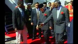 Kunjungan Resmi Presiden Soeharto dengan Presiden Namibia Sam Nujoma 18 November 1997