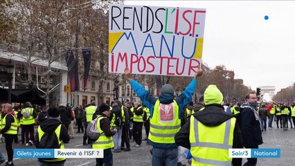 Les "gilets jaunes" relancent le débat sur l'ISF