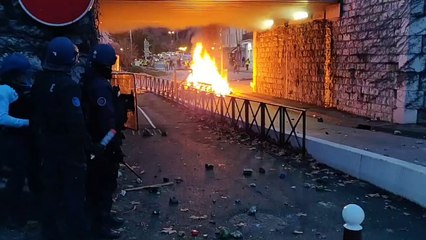Gilets jaunes : Le Pouzin sous haute tension