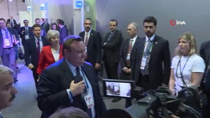 Cumhurbaşkanı Erdoğan, İngiltere Başbakanı May'i Kabul Etti