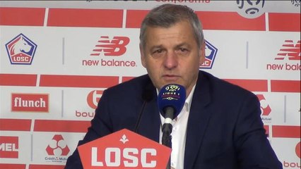 15e j. - Genesio : "Un de nos matches le plus abouti"