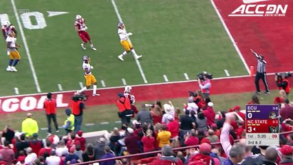 East Carolina vs. NC State Football Highlights (2018)