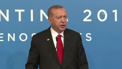 Erdoğan: "Buenos Aires Eylem Planı'nı Kabul Ettik" - Buenos