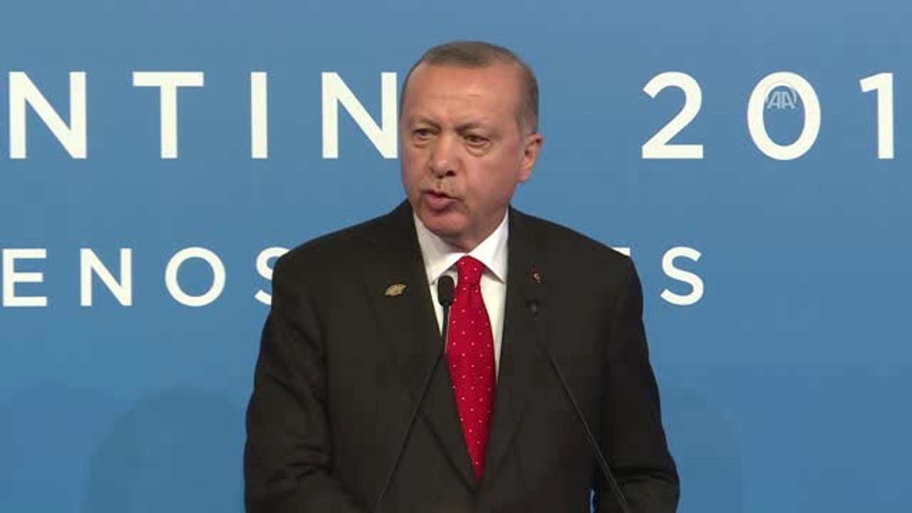 Erdoğan: "Fırat'ın Batısını Olduğu Gibi Doğusunu da Bölücü Terör Örgütünün Zulmünden ve İşgalinden...