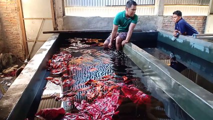 Batik sarong indonesia wholesale with handprint technique at Batikdlidir solo