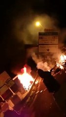 GILETS JAUNES - Des dégradations sur l'A9 au niveau de Poussan Sète