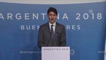 G20 Liderler Zirvesi Sona Erdi - Kanada Başbakanı Trudeau - Buenos
