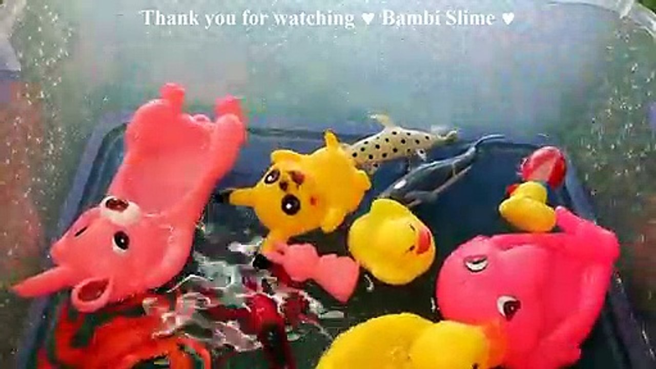 Learn Colors With Wild Zoo Animals Water Shark...