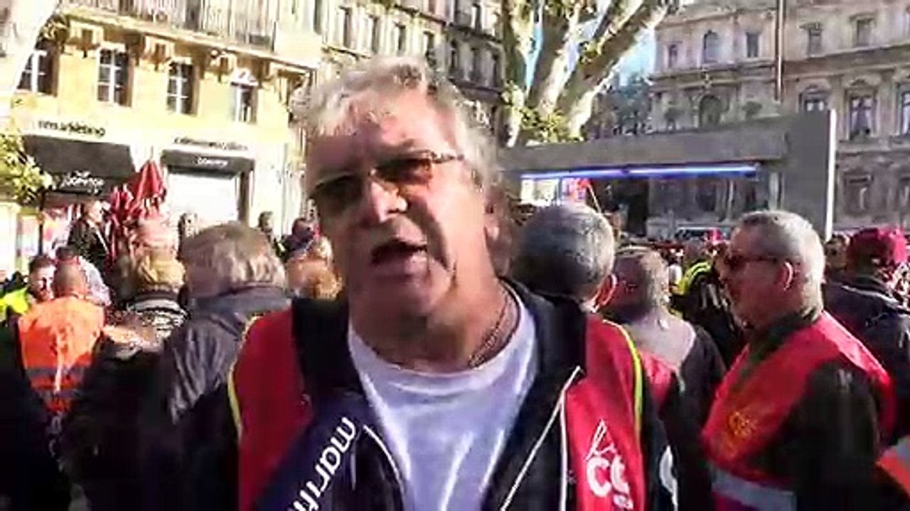 François Levern retraité CGT de Vitrolles