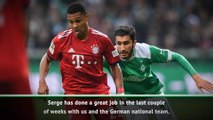 Two goal Gnabry wasn't supposed to play against Werder - Kovac