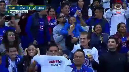 Elías Hernández Goal - Cruz Azul vs Querétaro 1-0