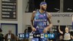 Jaleel Cousins with one of the day's best dunks