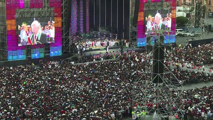 Ritual prehispánico marca inicio de gobierno de López Obrador