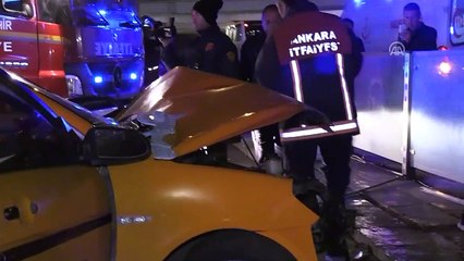 Başkentte trafik kazası: 3 yaralı - ANKARA