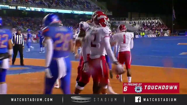 No. 25 Fresno State vs. No. 22 Boise State Football Highlights (2018)