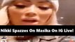 Miss Nikki Baby re-ignited #LHHH feud with Masika, after Masika shaded her in an IG Story Q&A, clowning Masika for never being claimed by Mally Mall and questioning if Fetty Wap is even really her baby daddy