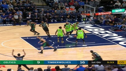 Boston Celtics at Minnesota Timberwolves Recap Raw