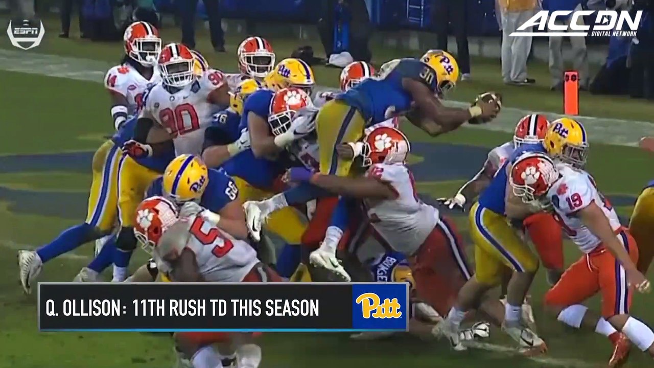 Clemson vs. Pittsburgh ACC Football Championship Highlights (2018)