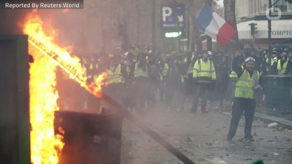 Police Say Over 200 People Arrested, At Least 100 Injured, In Paris Protests